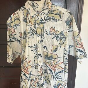 Vintage Hawaiian Floral Shirt